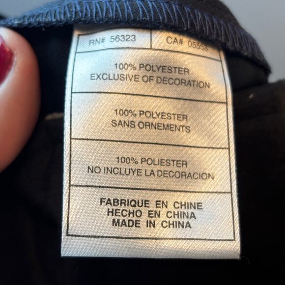 Nike Golf Dri Fit Dark Navy Trouser Shorts Size 32 Medium - Picture 6 of 7